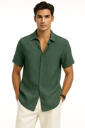 Herren Kurzarmhemd Sommer – Klassisch Eleganter Look von Edvaro