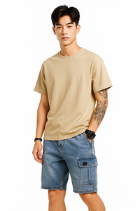 Denim Cargoshorts Herren Sommer – Robust & Stylisch im Streetlook - Vayro