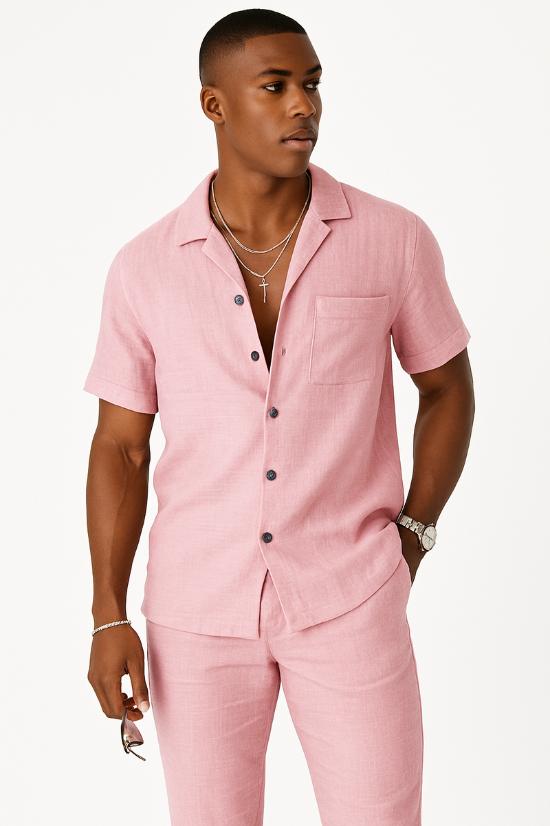 Herren Leinen-Set Sommer Zweiteilig Bequem & Elegant – Clemens