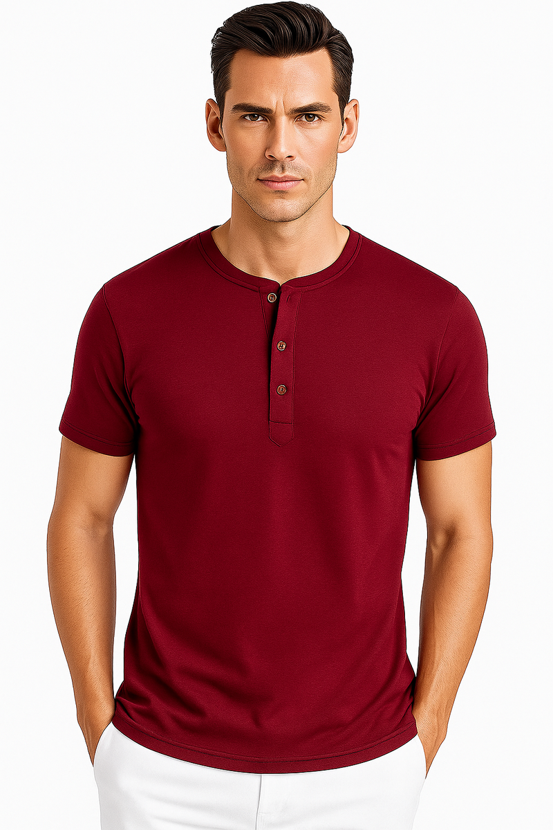 Herren Basic T-Shirt aus Baumwolle – Klassisch & Atmungsaktiv – Eckhor