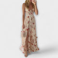 Ärmellose Sommerkleider Damen mit Blumenprint – Hazel
