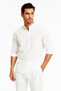 Herrenhemd Sommer Slim Fit Atmungsaktiv Elegant – Lennaro