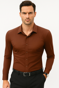 Schwarzes Herrenhemd Slim Fit für elegante Anlässe – Isidor