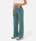 Damen Stretchhose Elegant Hochtailliert Bequem Look – Alira