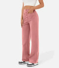 Damen Stretchhose Elegant Hochtailliert Bequem Look – Alira