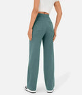 Damen Stretchhose Elegant Hochtailliert Bequem Look – Alira