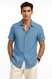 Herren Kurzarmhemd Sommer – Klassisch Eleganter Look von Edvaro