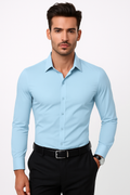Schwarzes Herrenhemd Slim Fit für elegante Anlässe – Isidor
