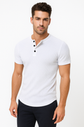 Henley-Shirt für Herren – Kurzarm, Sommer, Bequem & Elegant | Hansel