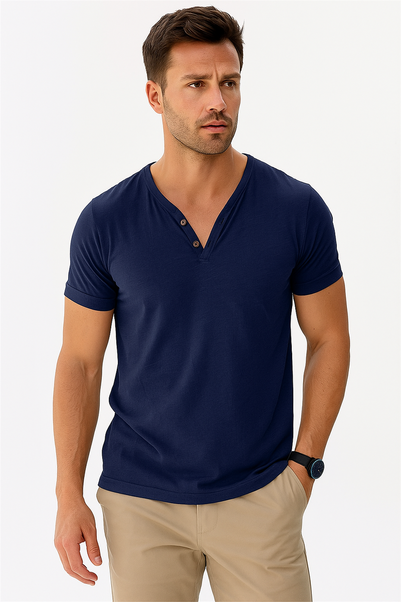 Herren Slim-Fit Freizeithemd – Weich & Eleganter Look – Davion