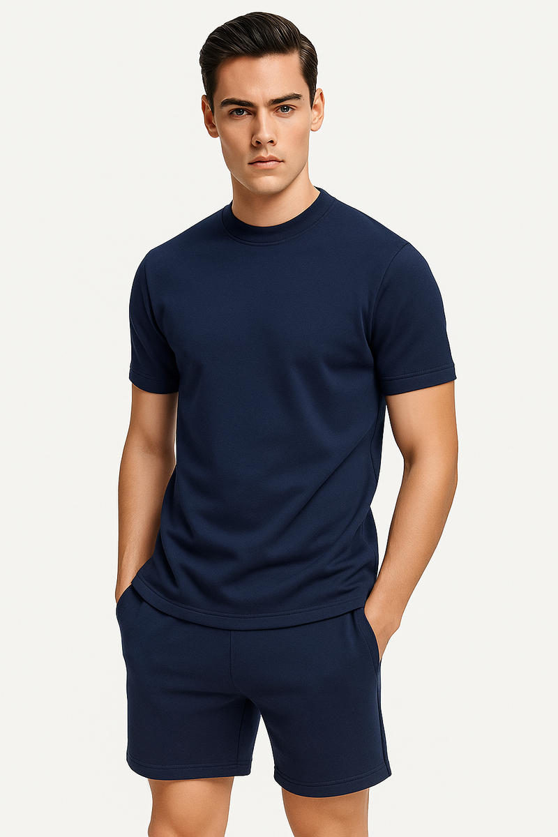 Lässiges Herren-Shorts-Set mit Oversize-Shirt – Jared