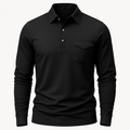 Lässiges Trachten-Poloshirt mit Knopfleiste – Markus