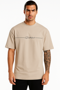 Herren Basic T-Shirt – Elegant, Alltagstauglich, Moderner Look - Revino