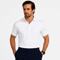 Slim Fit Hemd mit weißem Muster für Herren – Leon