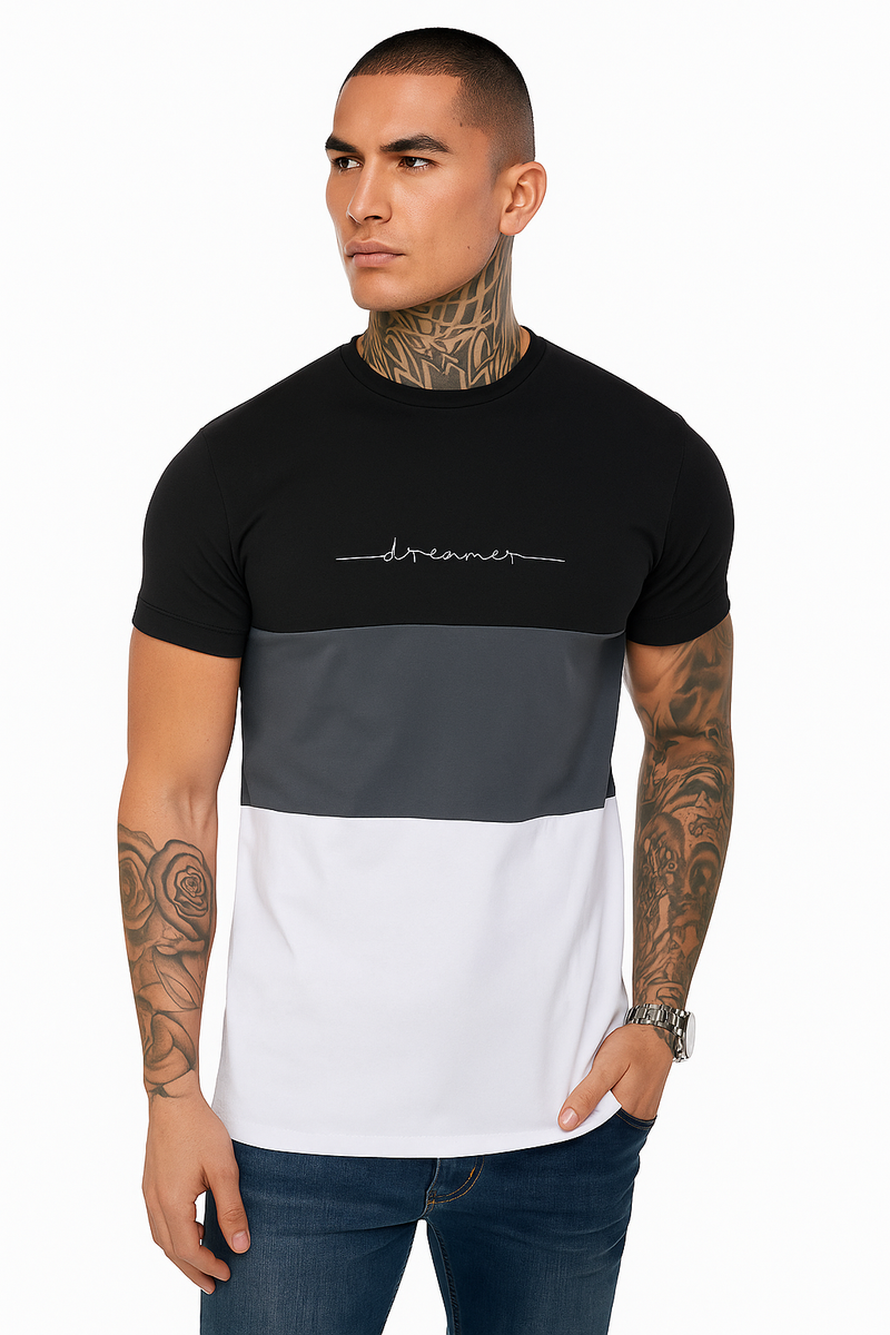 Herren Basic T-Shirt – Elegant, Alltagstauglich, Moderner Look - Revino