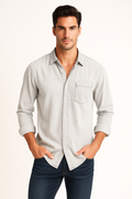 Jeanshemd für Herren mit Slim-Fit und Stil – Lukas
