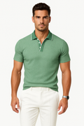 Klassisches Herren-Polohemd mit Stretch-Komfort – Elvoro