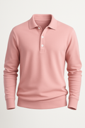 Langarm-Poloshirt Herren – Stilvoll & Bequem für den Alltag – Gideon
