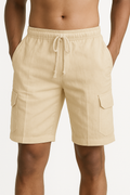 Leinenshorts Herren Sommer leicht strandtauglich – Hageno