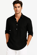 Herren-Komforthemd aus Baumwolle für Alltag und Büro – Harm
