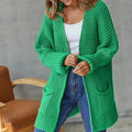 Langer Damen Cardigan mit elegantem Schnitt – Seraphia