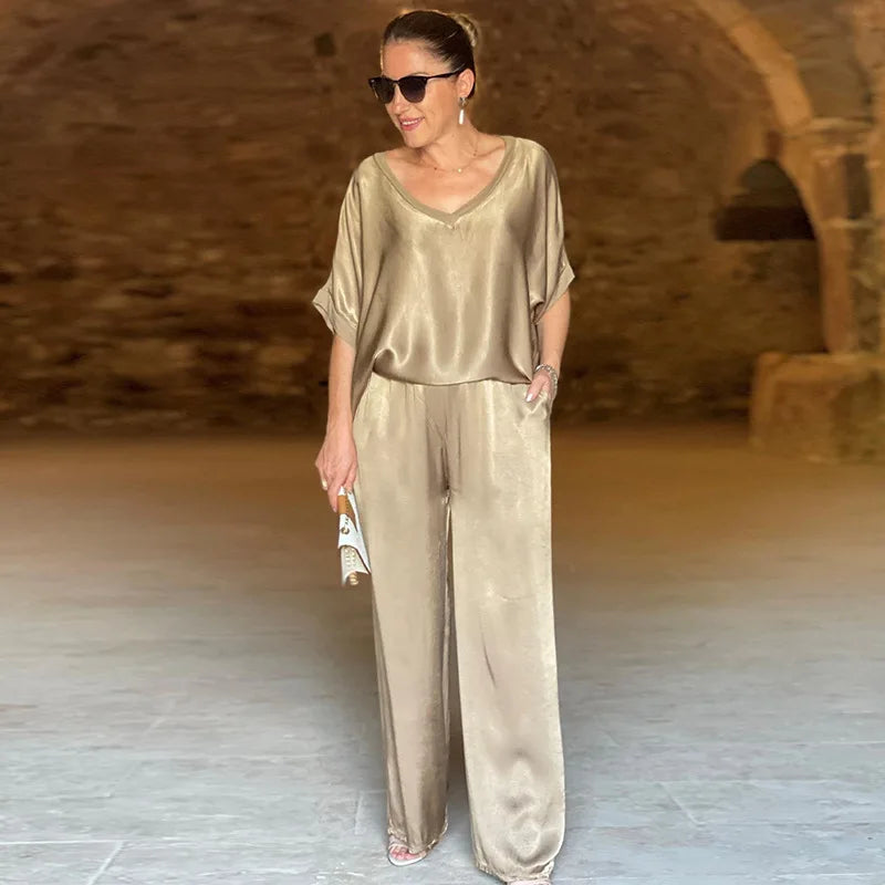 Leichtes Sommer Outfit Set für Damen – Marga