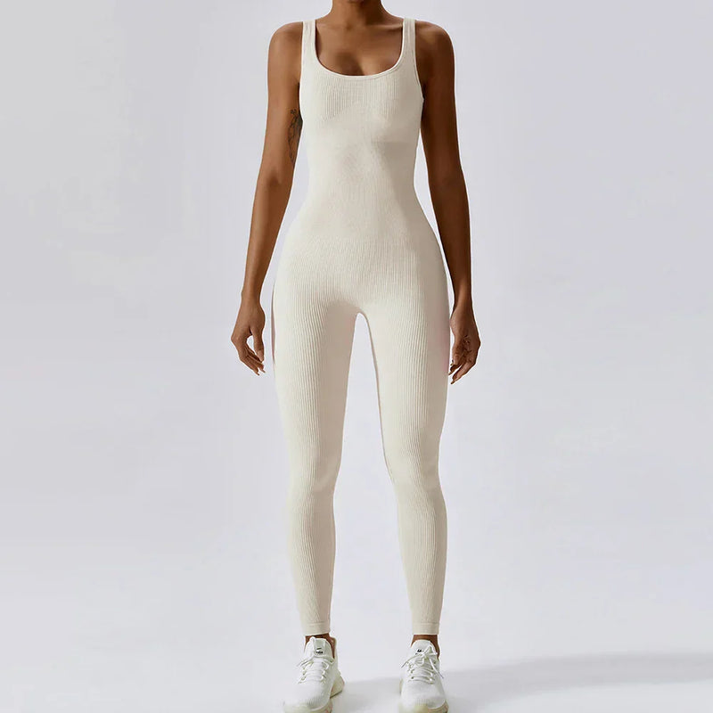 Eleganter Fitness Jumpsuit für Damen – Lena