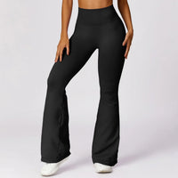 Flared Yoga-Leggings High-Waist & Nahtlos für Damen – Lena