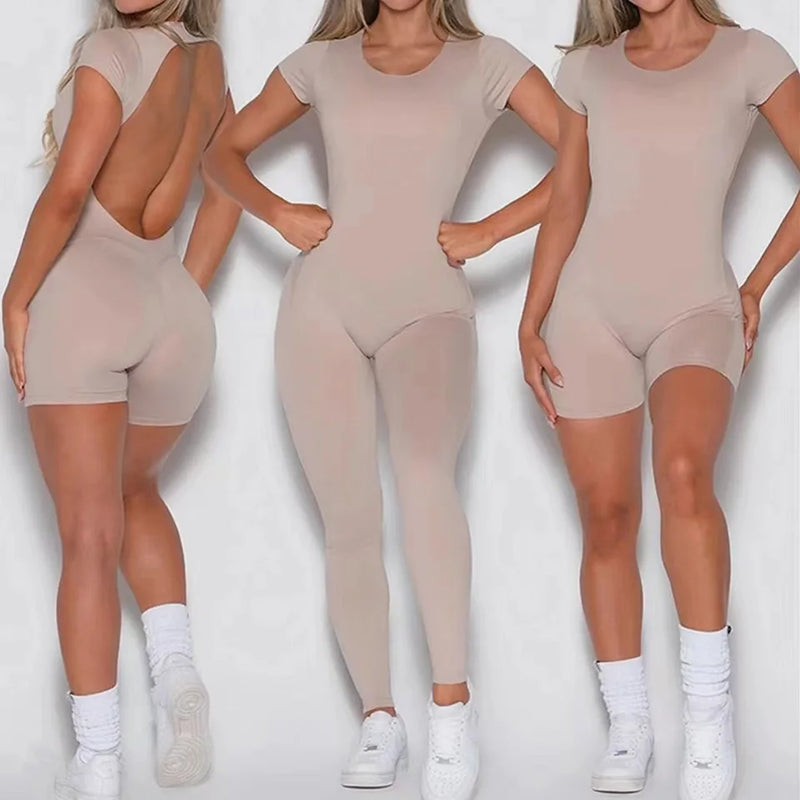 Yoga Jumpsuit Damen – Flexibel & Bequem für Sport – Emilia