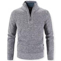Stilvoller Herrenpullover mit Halbem Reißverschluss – SummitCraft