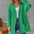 Langer Damen Cardigan mit elegantem Schnitt – Seraphia
