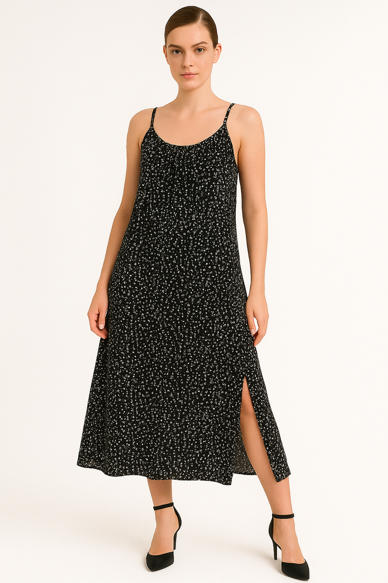 Lässiges Sommerkleid mit Spaghetti-Trägern – Alina