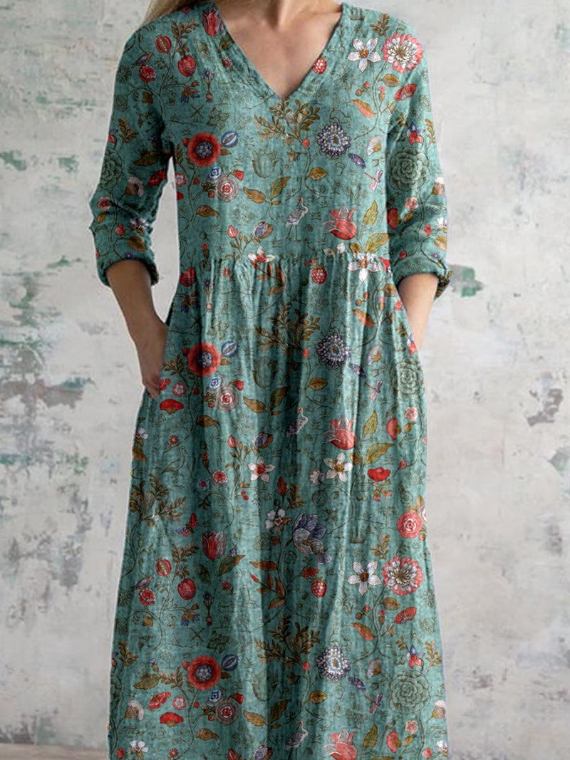 Sommerkleid Damen Leicht Luftig Bunt Elegant – Cirella