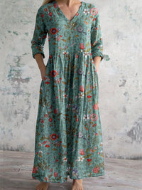 Sommerkleid Damen Leicht Luftig Bunt Elegant – Cirella