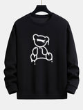Damen Sweatshirt mit Bären-Design und Komfort – Bear