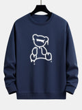 Damen Sweatshirt mit Bären-Design und Komfort – Bear