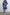 Leichtes V-Ausschnitt Kleid mit Printdesign – Melina