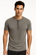 T-Shirt Herren Klassisch Baumwolle Bequem Basic – Eckhard