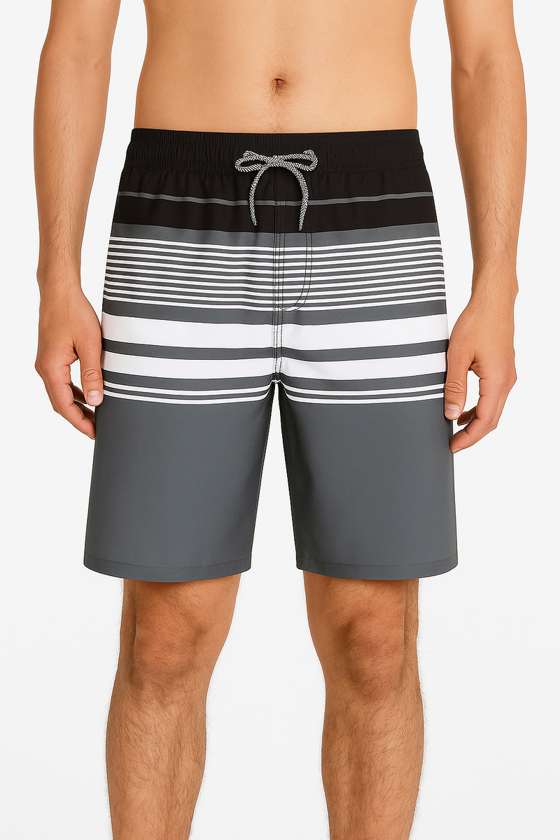 Herren-Badeshorts mit klassischer Passform – Luca