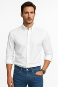 Klassisches Langarmhemd für Herren – stilvoll und bequem – Lorenz