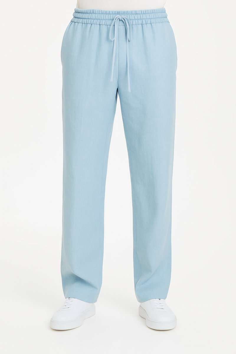 Leinenhose Herren Weit Sommerlook Atmungsaktiv – David