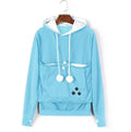 Kuscheliger Katzen-Hoodie mit integriertem Schlafplatz – PurrNest