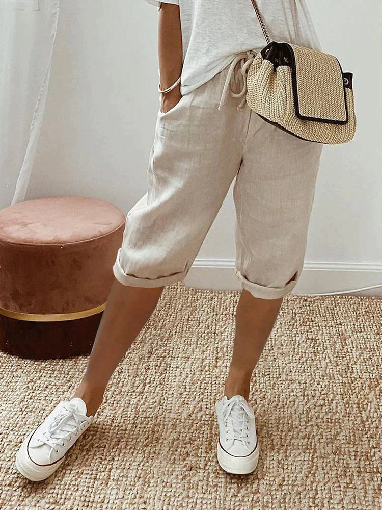 Damen Shorts Sommer Locker Bequem Elegant – Kelyra