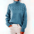 Damen Strickpullover elegant warm weich geschnitten – Callie