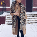 XL-Wollschal mit Leopardenmuster – warm & stylisch – Alessia