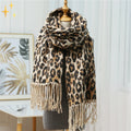 XL-Wollschal mit Leopardenmuster – warm & stylisch – Alessia