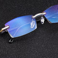 Leichte multifokale Lesebrille mit Blaulichtfilter – OptiVision