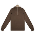 Damen Strickpullover mit Halfzip und lockerem Schnitt – Lara