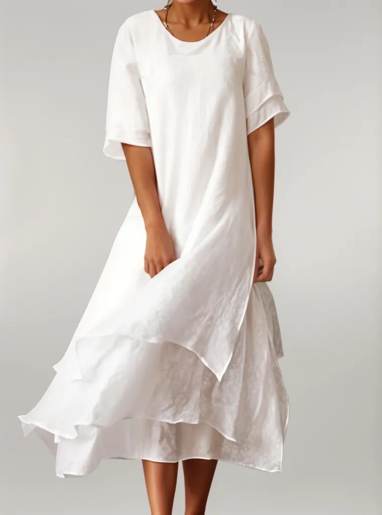 Elegantes Langkleid mit fließender Passform – Mirella