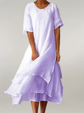 Elegantes Langkleid mit fließender Passform – Mirella